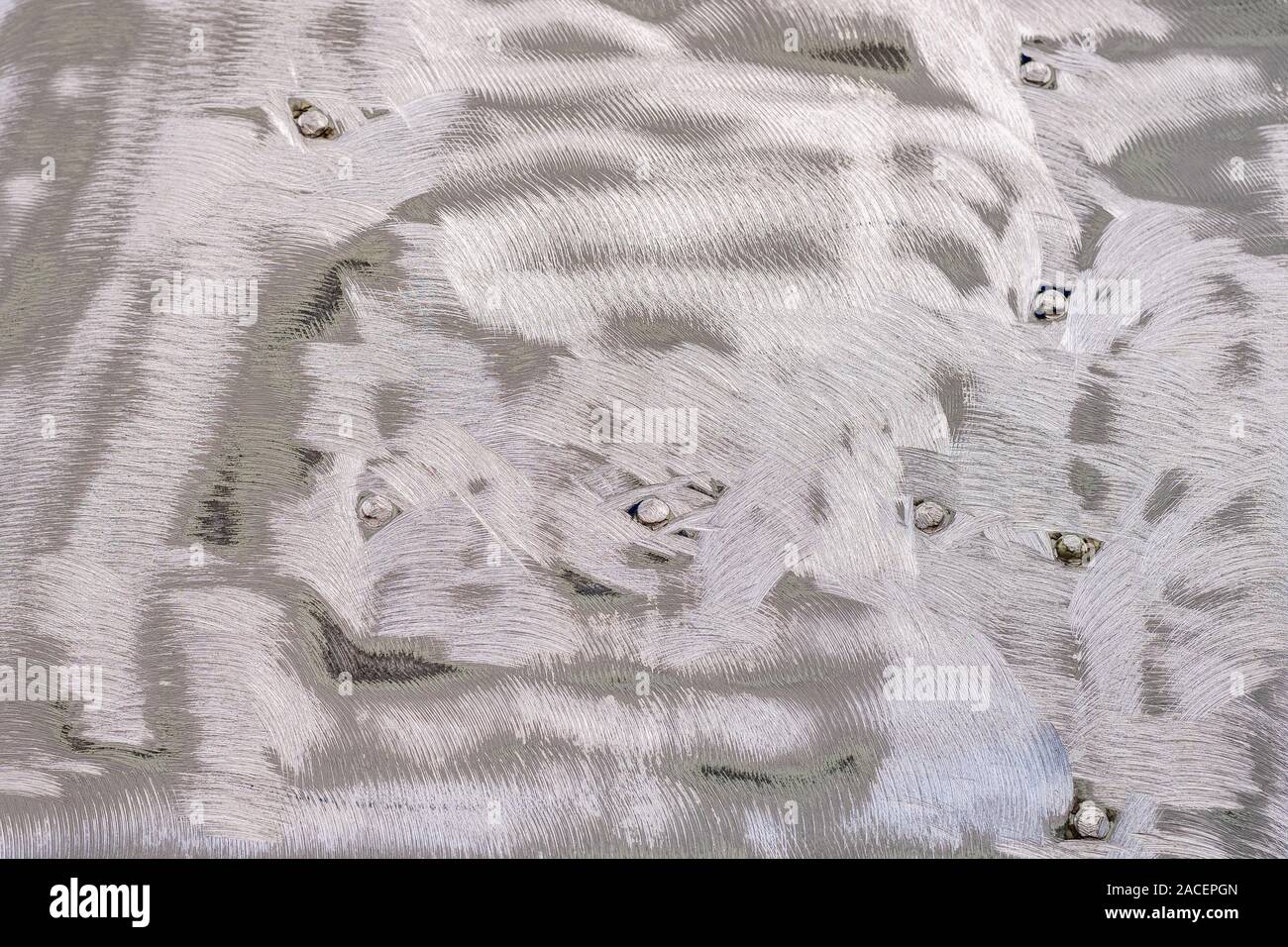 Scoured metal texture Stock Photo - Alamy