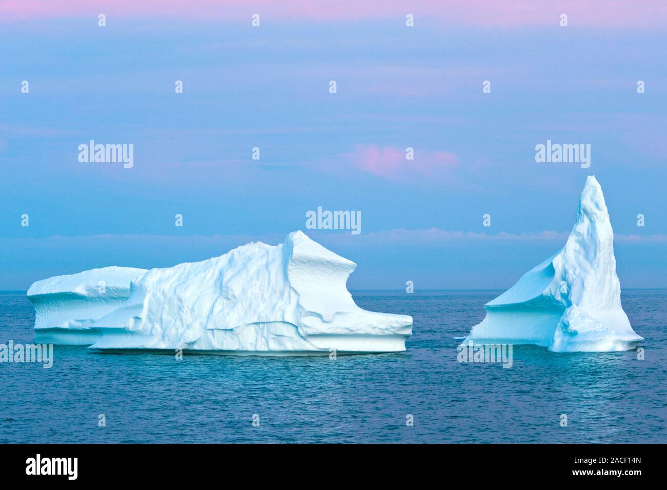 Icebergs. Icebergs are large pieces of freshwater ice that have broken