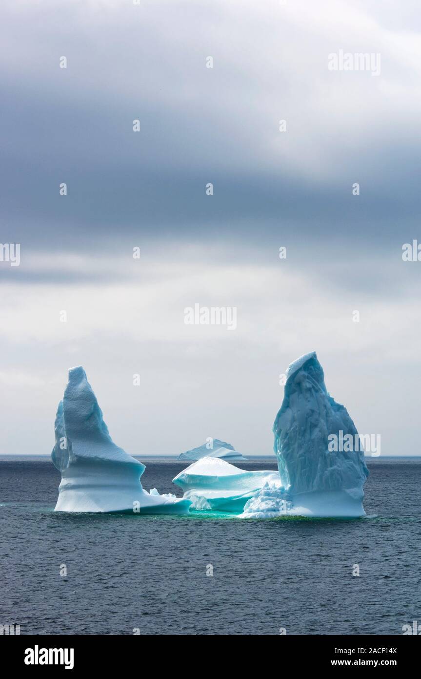 Icebergs. Icebergs are large pieces of freshwater ice that have broken