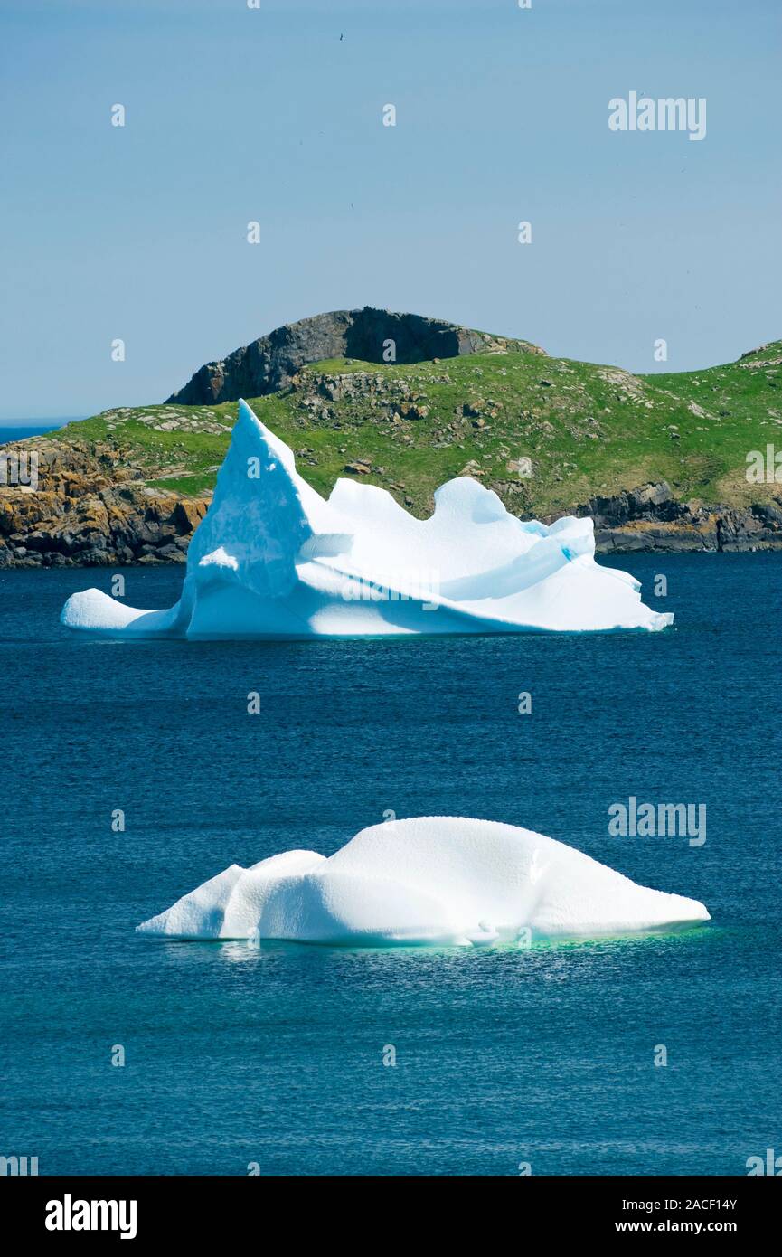 Icebergs. Icebergs are large pieces of freshwater ice that have broken