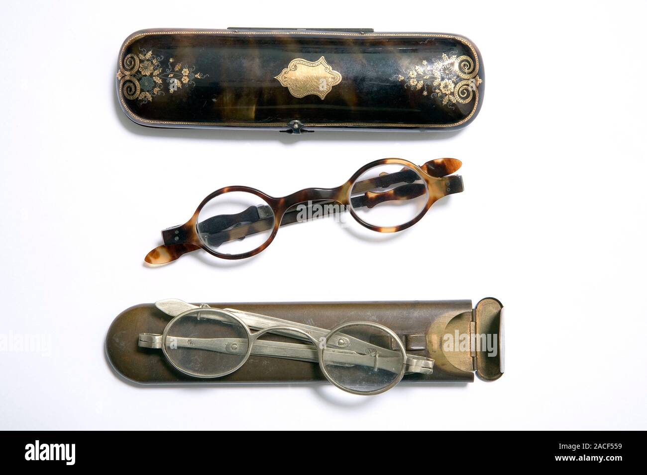 Early 20th century spectacles Stock Photo - Alamy