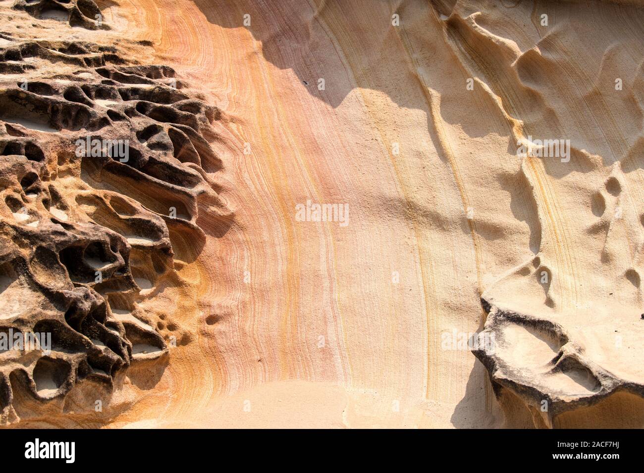 Sandstone rock erosion and weathering Stock Photo Alamy