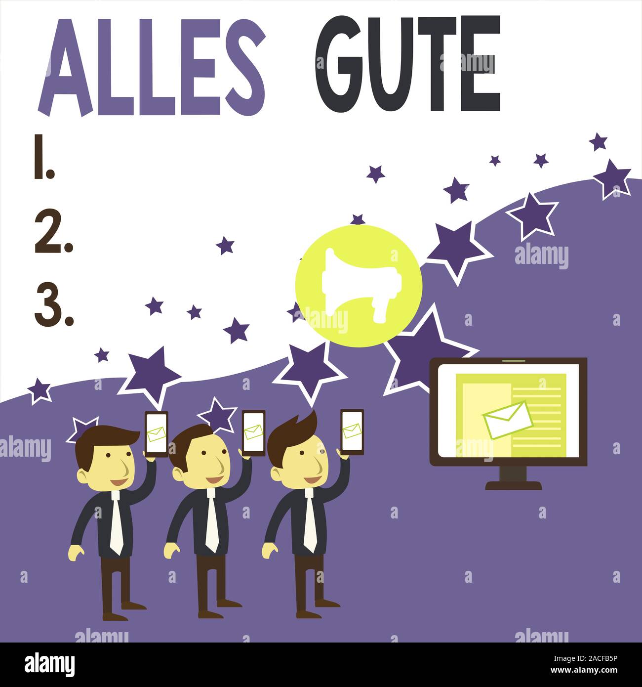 Conceptual Hand Writing Showing Alles Gute Concept Meaning Geranalysis Translation All The Best For Birthday Or Any Occasion Sms Email Marketing Medi Stock Photo Alamy