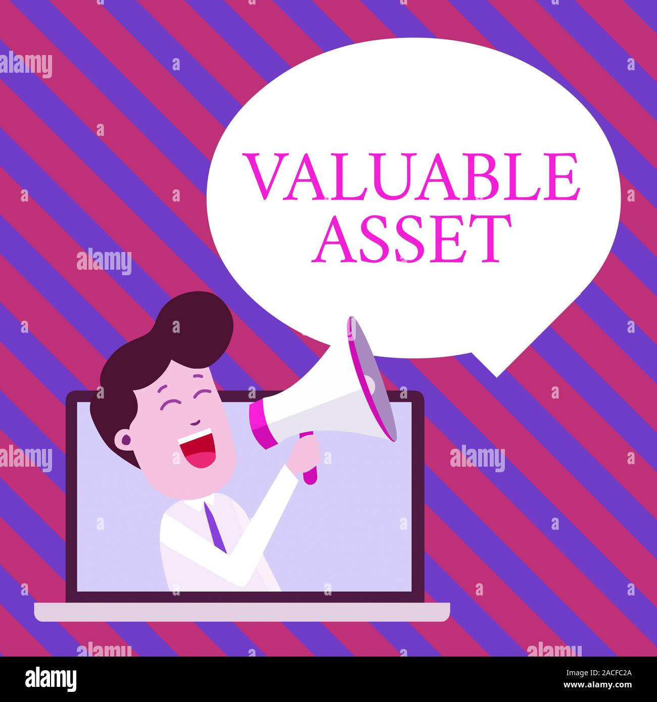 Handwriting text writing Valuable Asset. Conceptual photo Your most ...