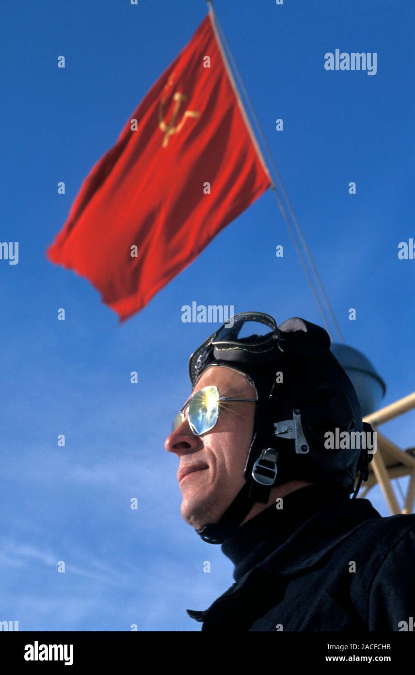 Russian helicopter pilot. This pilot flies a helicopter that is based ...