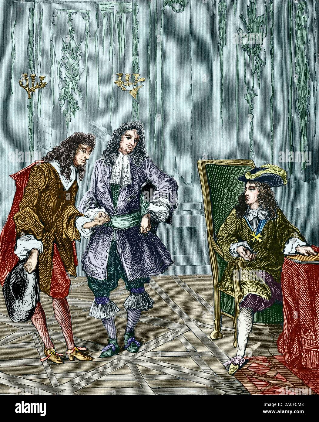 Giovanni Cassini (1625-1712, Left), Italian Mathematician And 