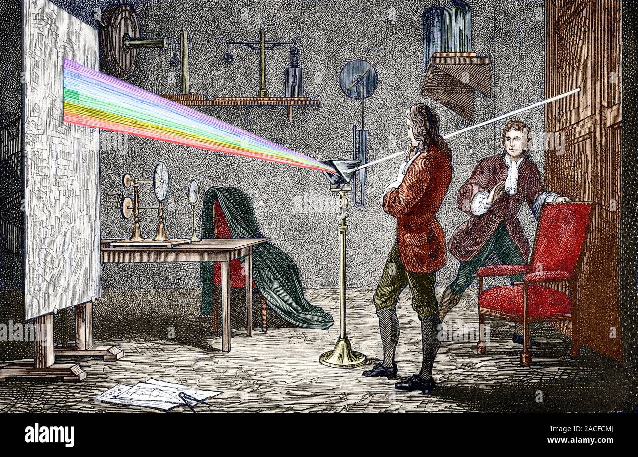 Isaac newton spectrum sale