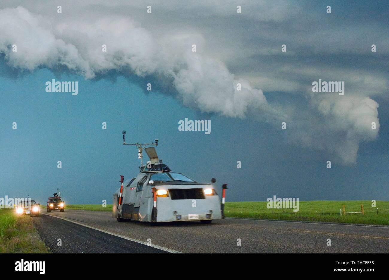 Tornado Research This Vehicle Known As A TIV Tornado Intercept 