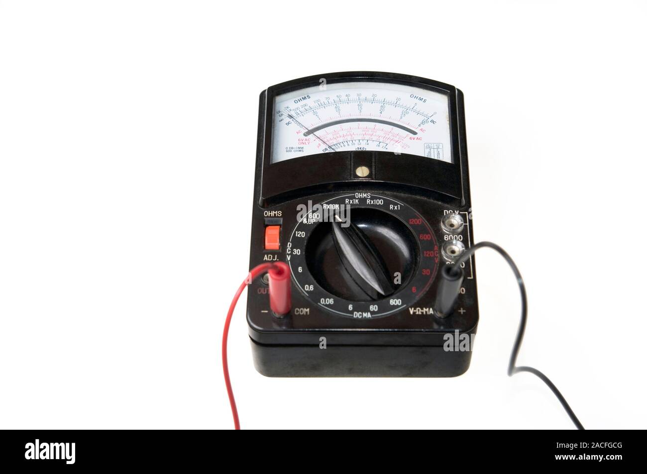 Analogue multimeter. Multimeters are electronic measuring instruments which contain both an