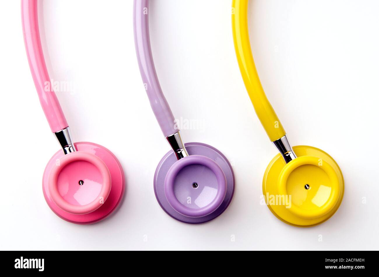 Stethoscopes. Stock Photo