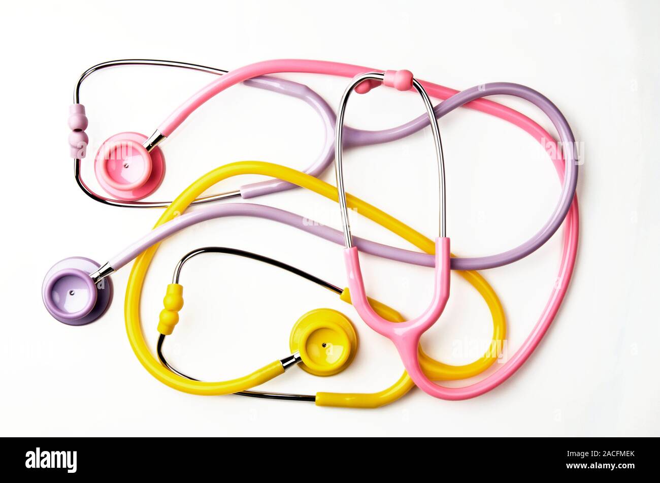 Stethoscopes. Stock Photo