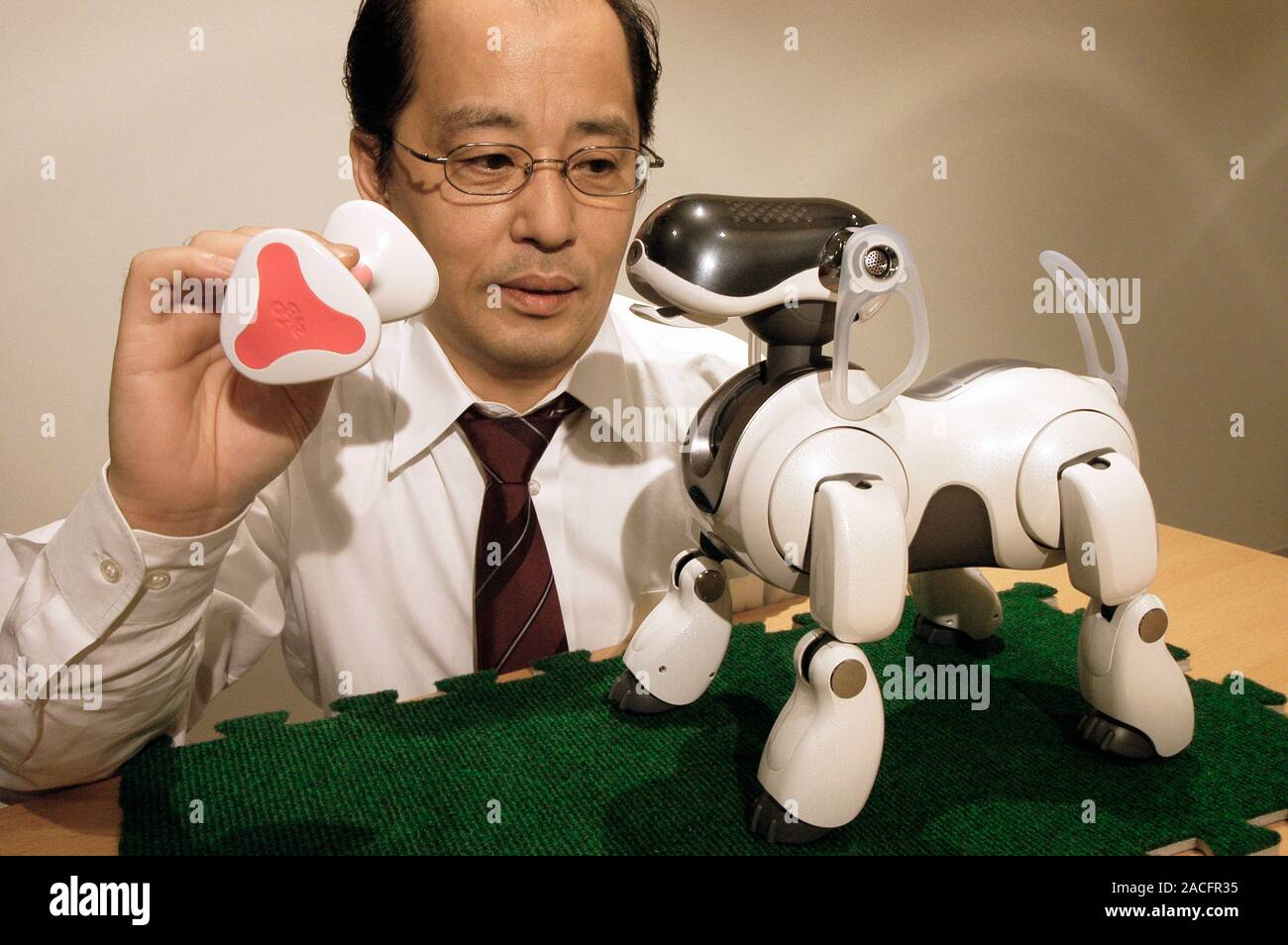 AIBO robot dog research. AIBO (Artificial Intelligence Robot) is a