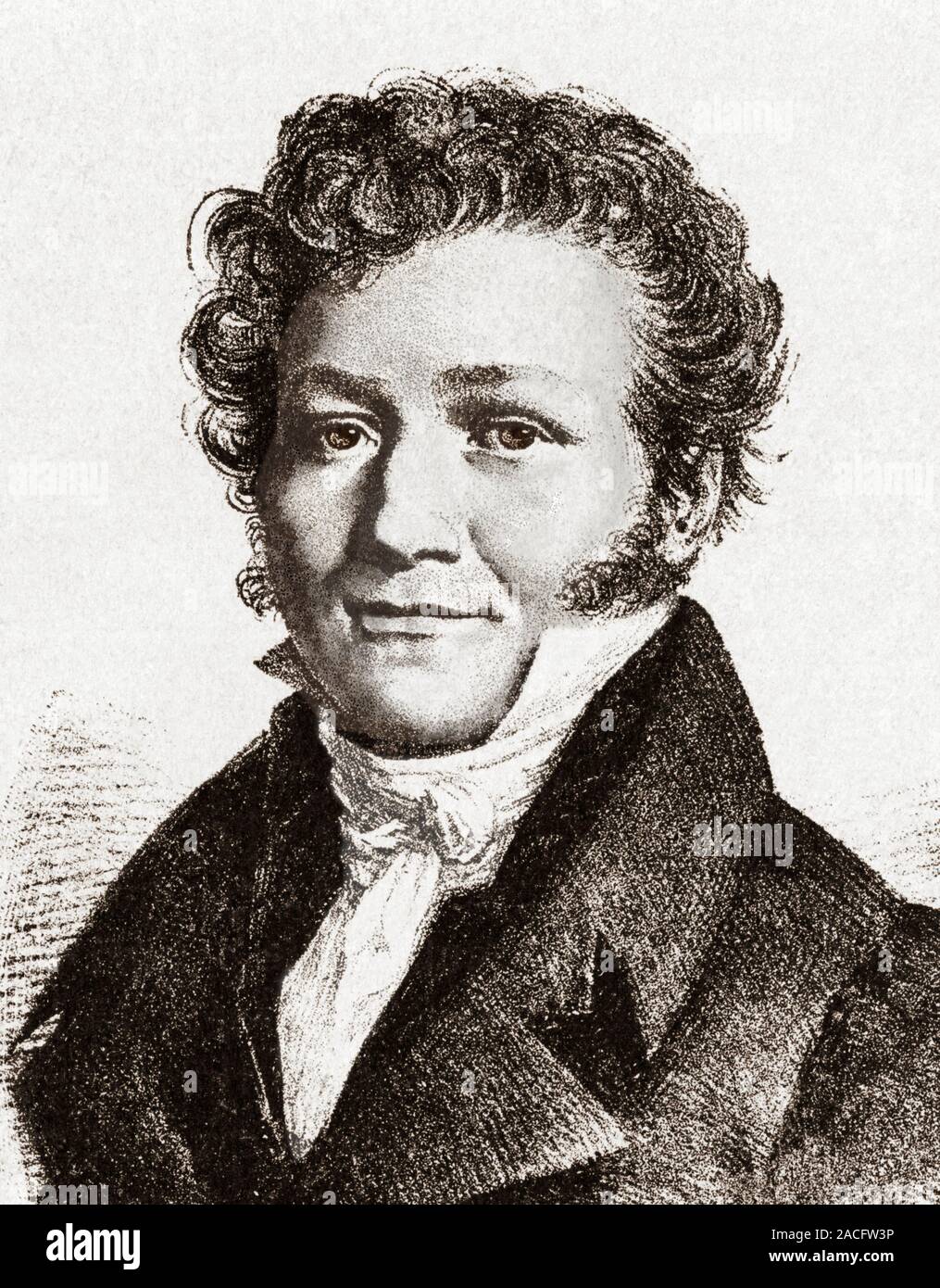 Louis-Jacques Thenard (1777-1857), French chemist. Thenard, the son of a  peasant, made his fortune by discovering Thenard's blue, a pigment that  could Stock Photo - Alamy
