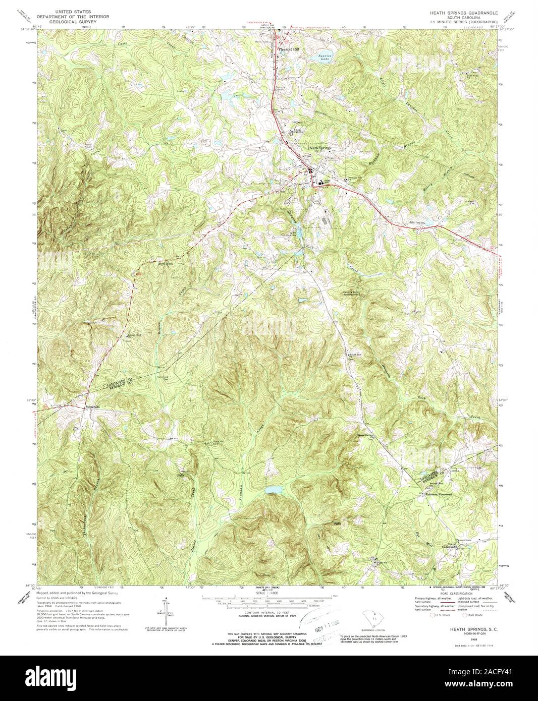 Heath springs hires stock photography and images Alamy