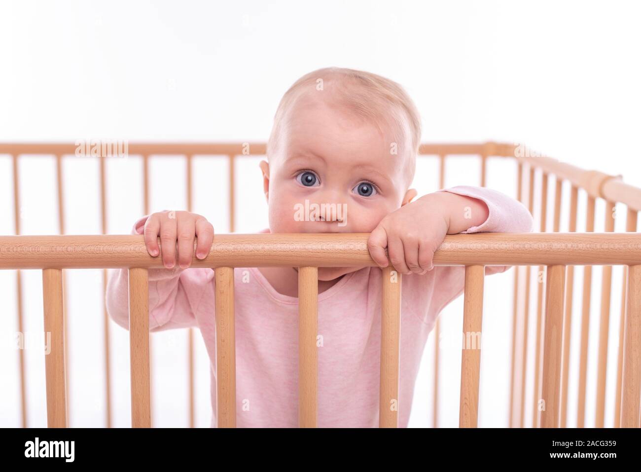playpen baby girl