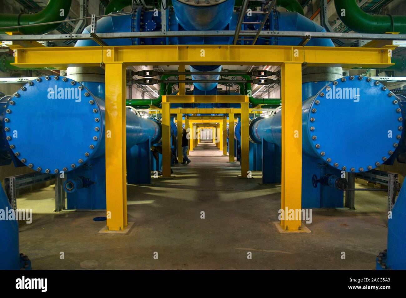 Water treatment plant. Mekorot Central Filtration Plant. This is the fourth largest drinking