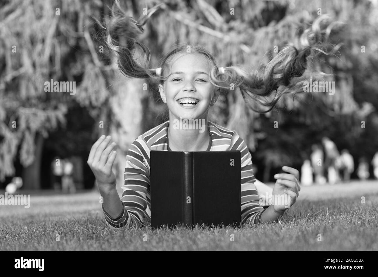 Getting Your Hairstyle Fly Happy Child With Flying Hairstyle On