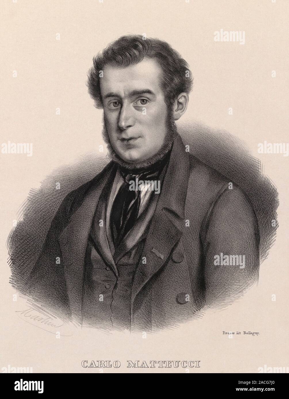 Carlo Matteucci (18111868), Italian physician. Matteucci was born at