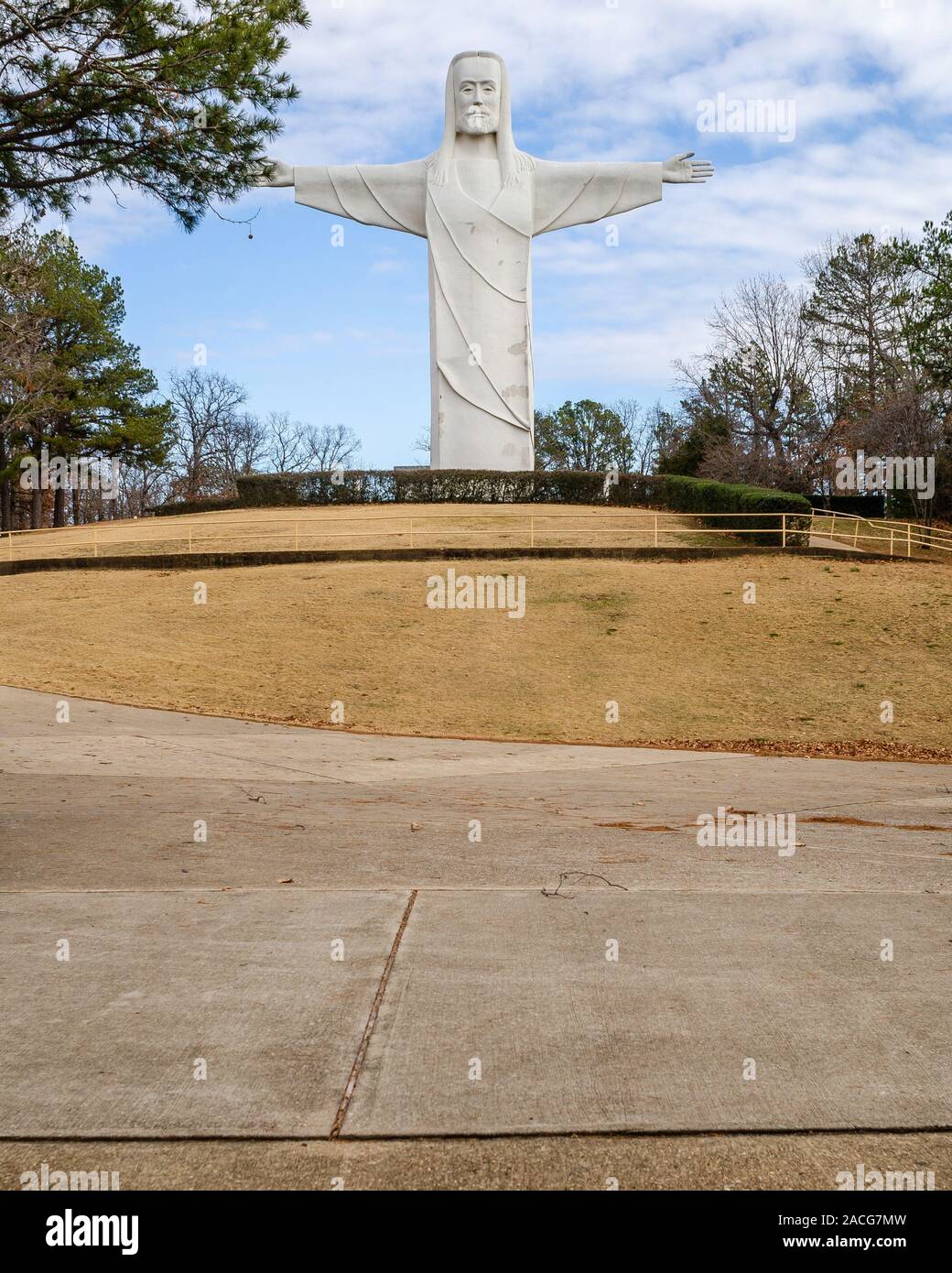 Christ of the Ozarks statue in Eureka Springs Stock Photo Alamy