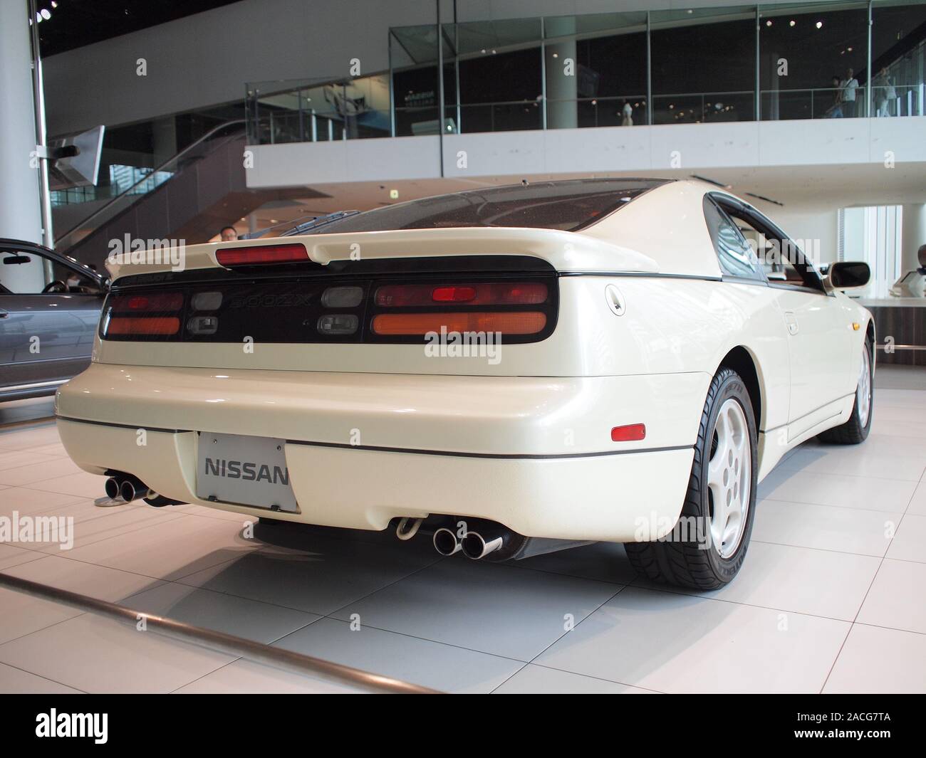 1989 Nissan Fairlady Z 2by2 300ZX Twin-Turbo at the NIssan Global Headquarters Gallery. Stock Photo