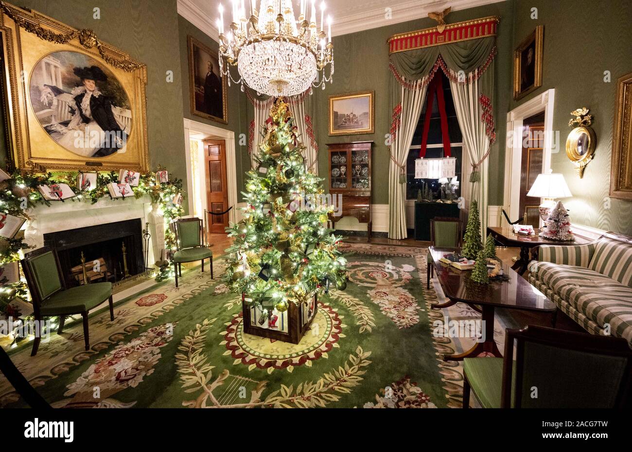Green Room White House Dc Stock Photos Green Room White