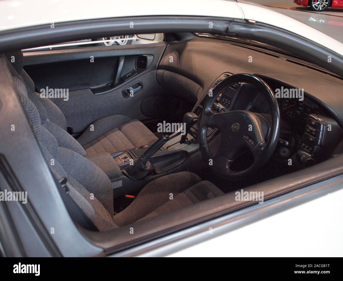 1989 Nissan Fairlady Z 2by2 300ZX Twin-Turbo at the NIssan Global Headquarters Gallery. Stock Photo