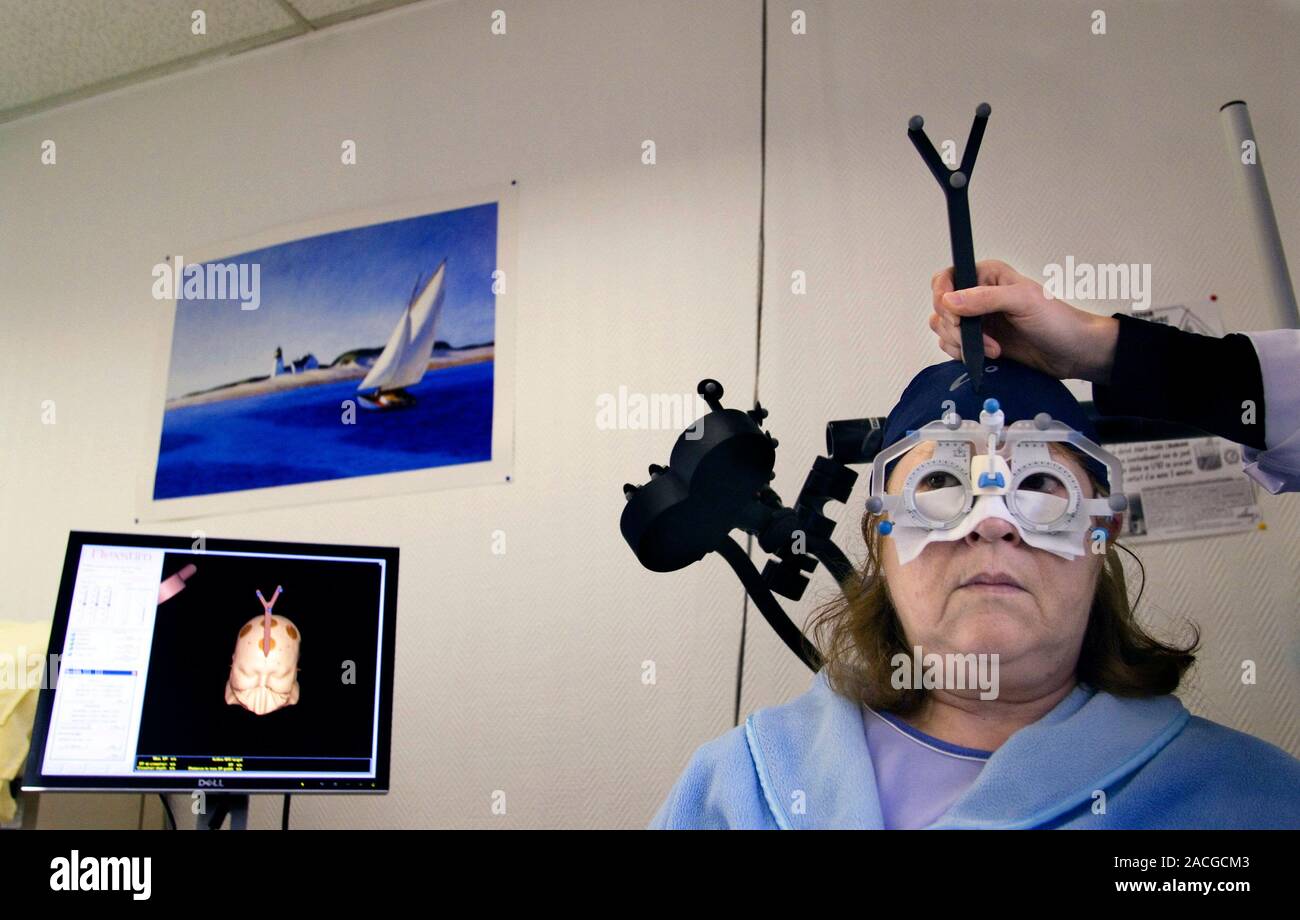 therapy for depression. Patient with severe depression being