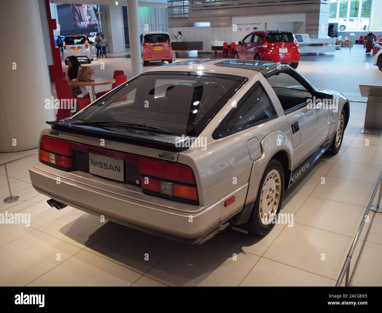1983 Nissan 300ZX Turbo T-bar Roof 50th Anniversary at the Nissan Global Headquarters Gallery. Stock Photo