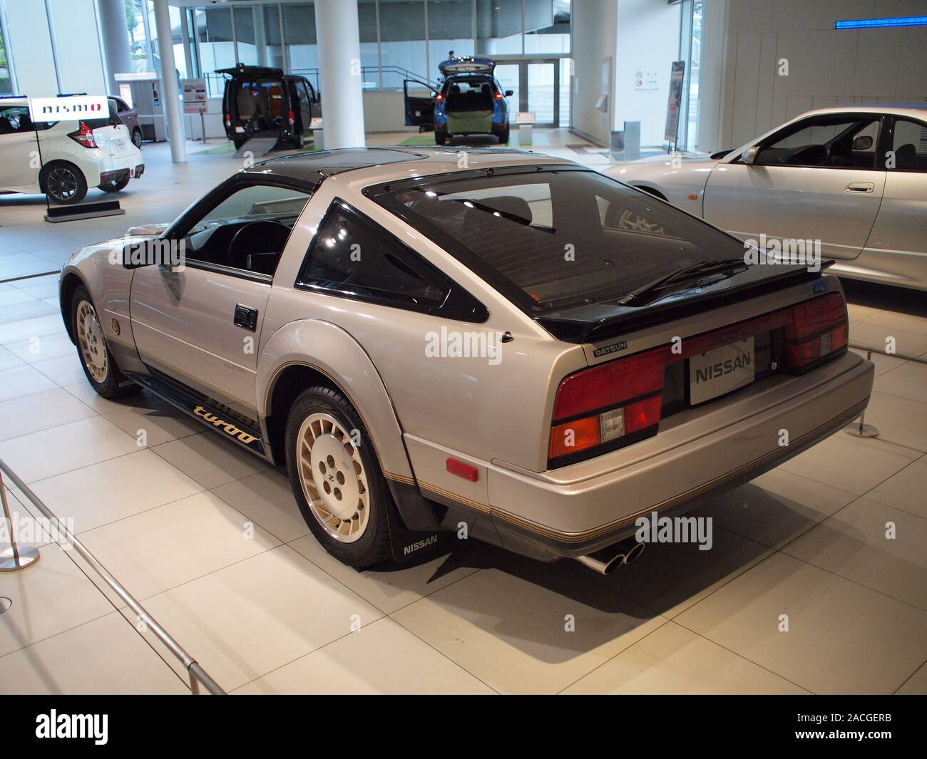 1983 Nissan 300ZX Turbo T-bar Roof 50th Anniversary at the Nissan Global Headquarters Gallery. Stock Photo