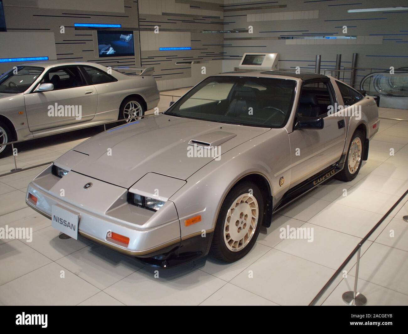 1983 Nissan 300ZX Turbo T-bar Roof 50th Anniversary at the Nissan Global Headquarters Gallery. Stock Photo