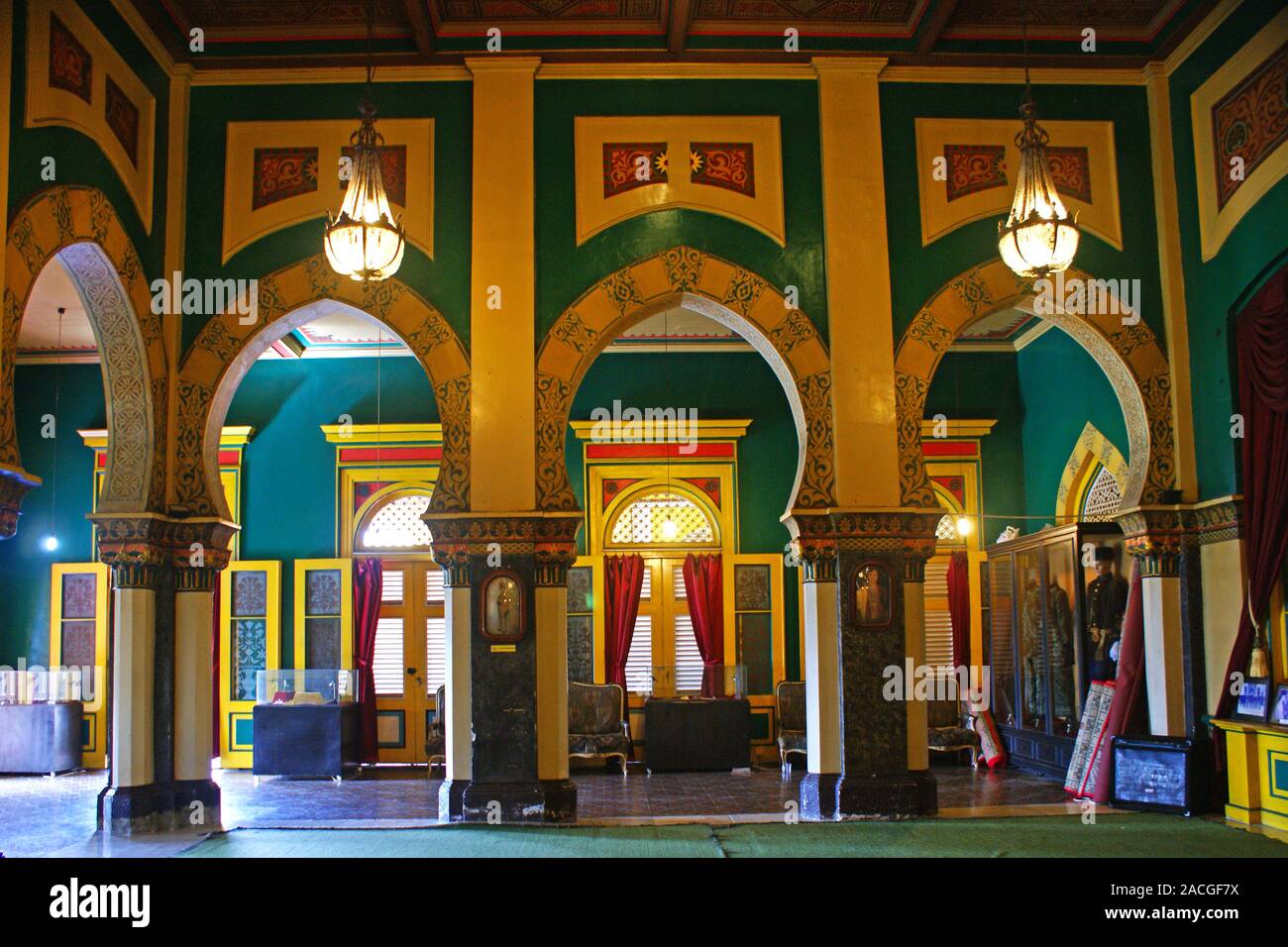 Istana Maimun Palace, Medan, North Sumatera, Indonesia Stock Photo - Alamy