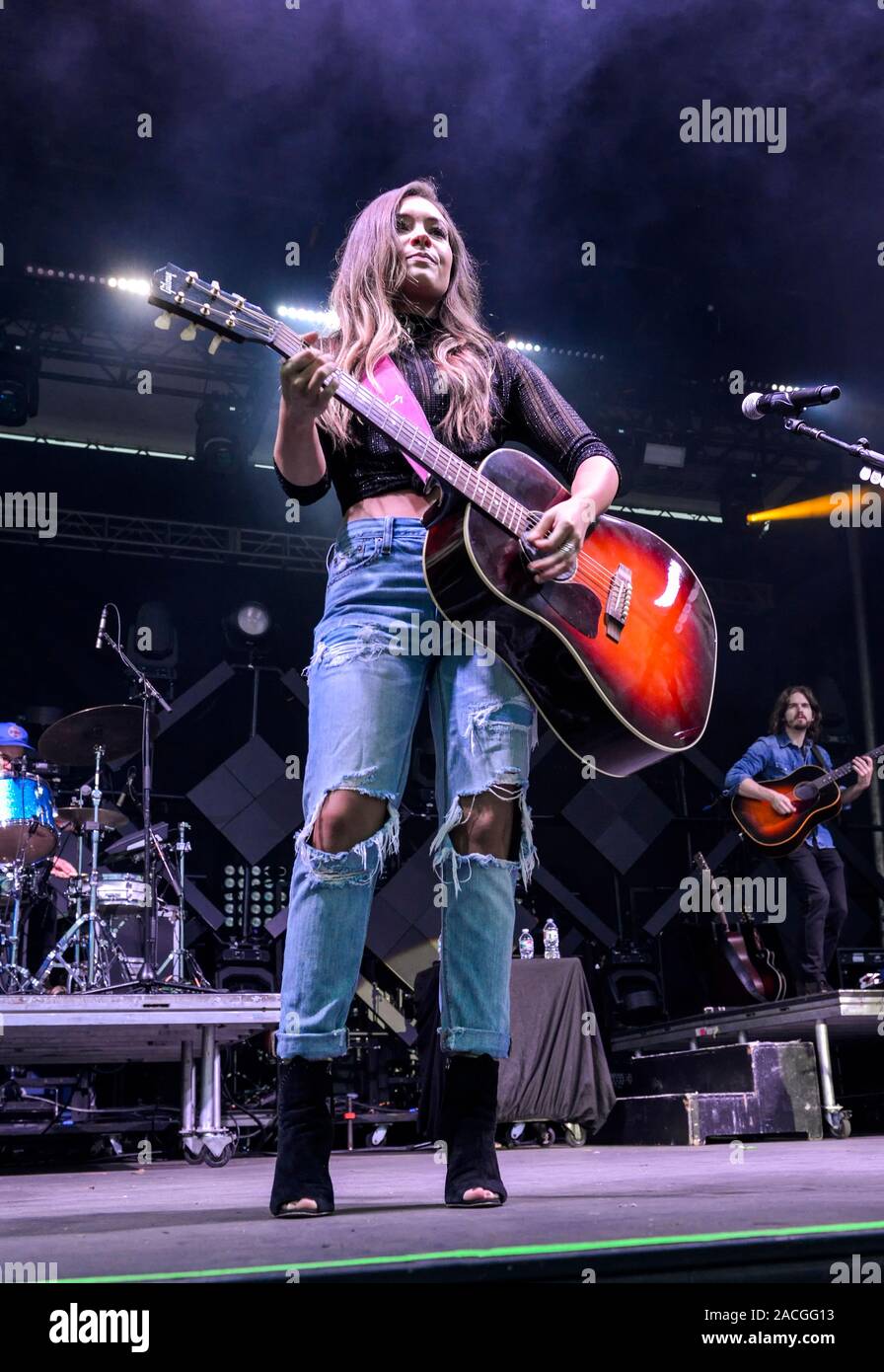 Maddie & Tae on stage at the Driftwood Country Music Festival, Dana