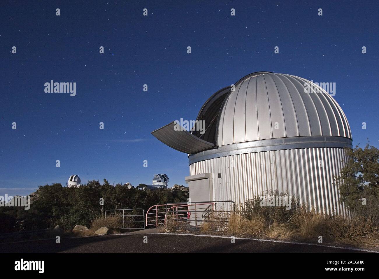 The Kitt Peak National Observatory, 55 miles southwest of Tucson, and