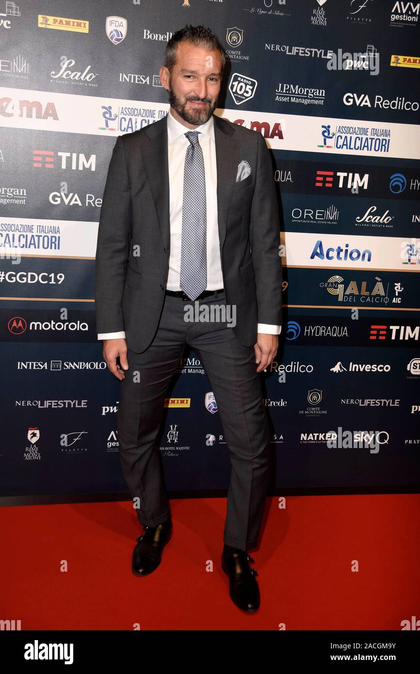 Milan, Italy. 02nd Dec, 2019. Milan, Red Carpet of the 2019 Football ...