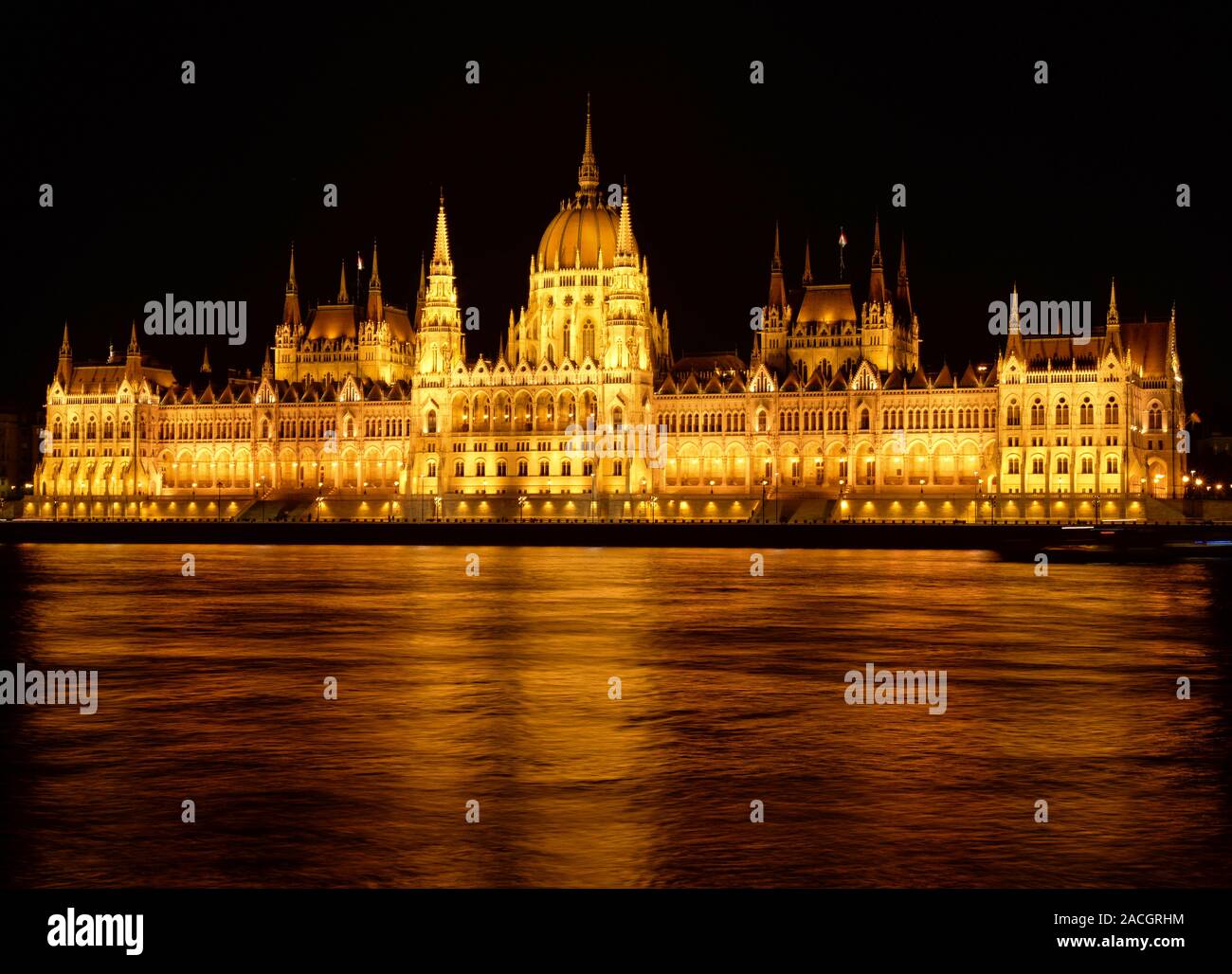 Parliament of Hungary Stock Photo