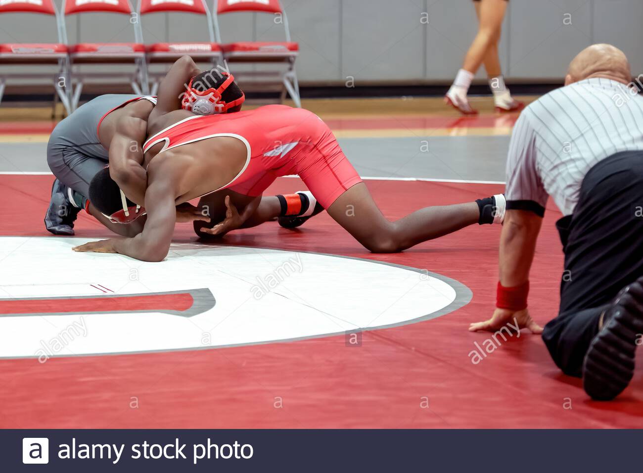 High School Wrestler High Resolution Stock Photography and Images Alamy
