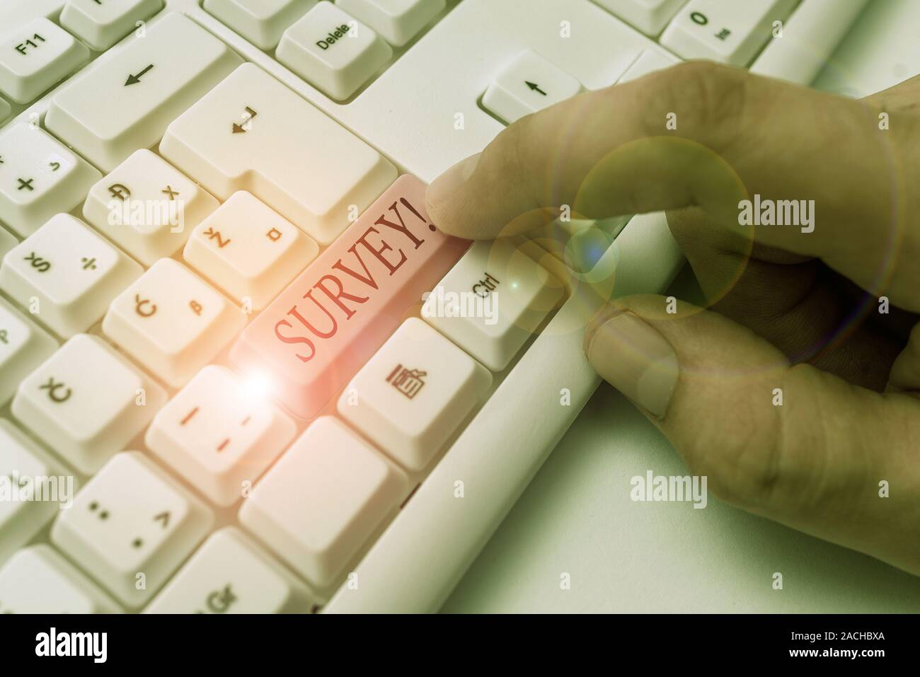 Handwriting text writing Survey. Conceptual photo research method used ...