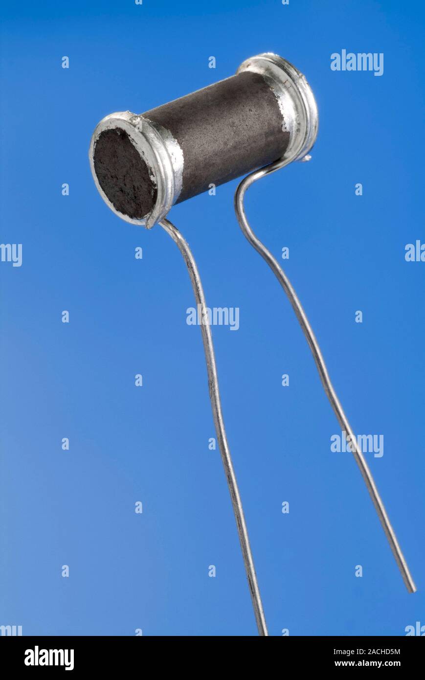 Thermistor. Thermistors are semiconductor devices that change