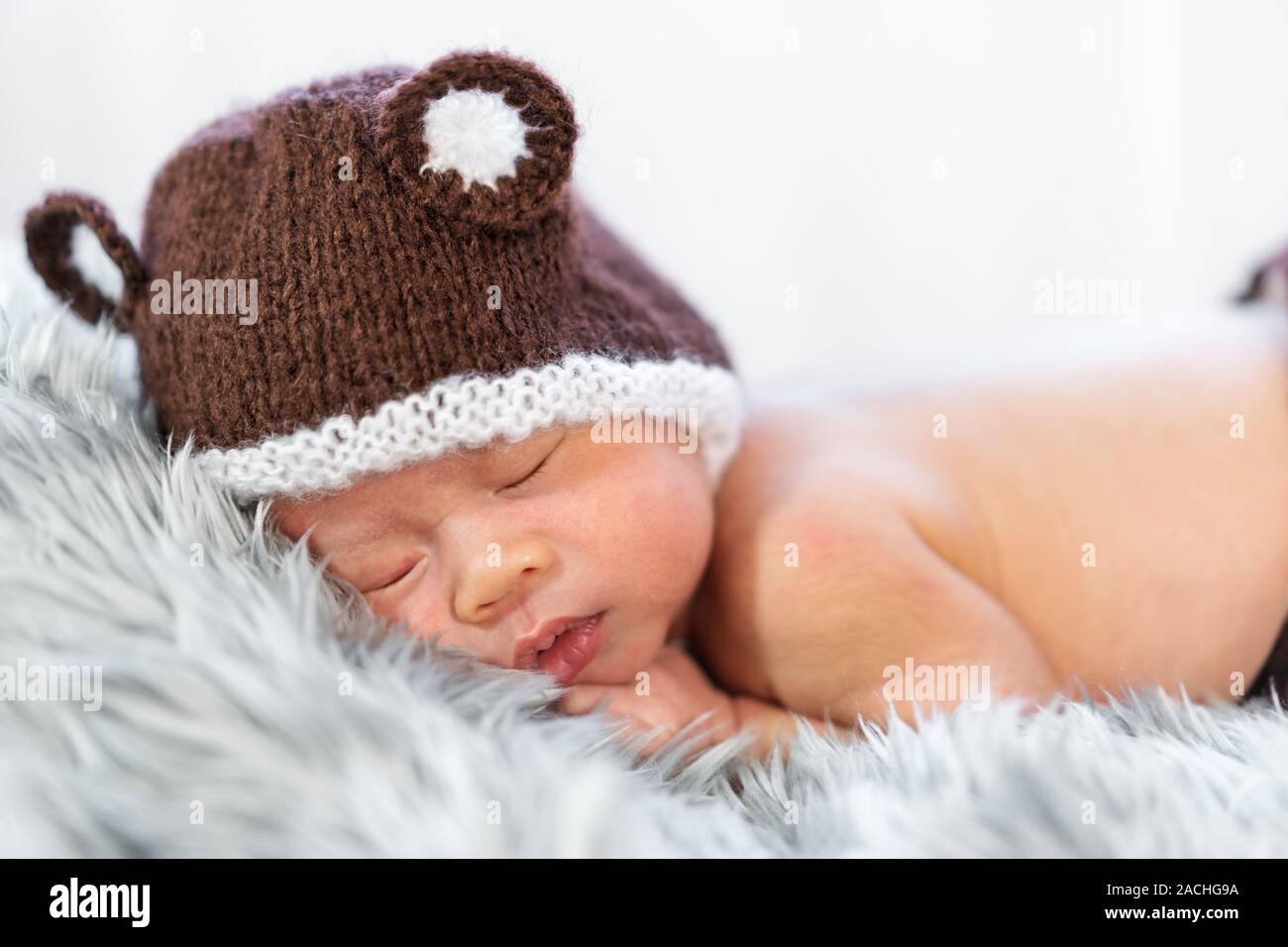 infant bear hat