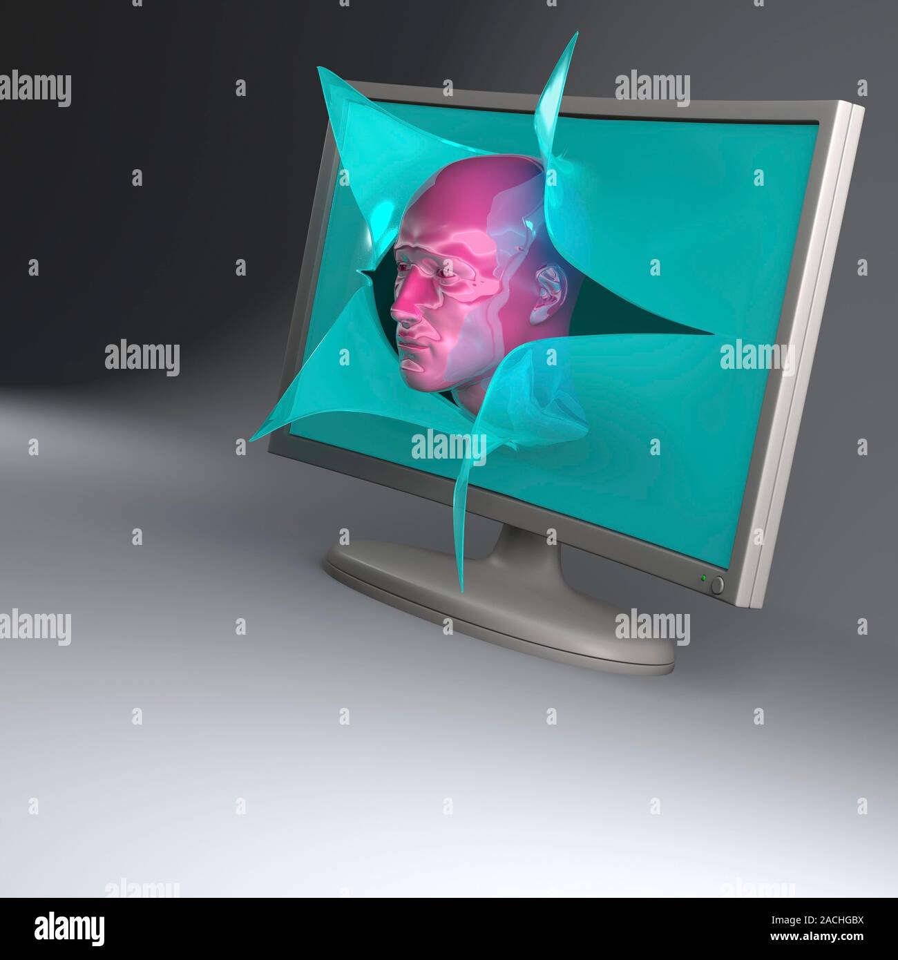 Artificial intelligence, conceptual image. Stock Photo