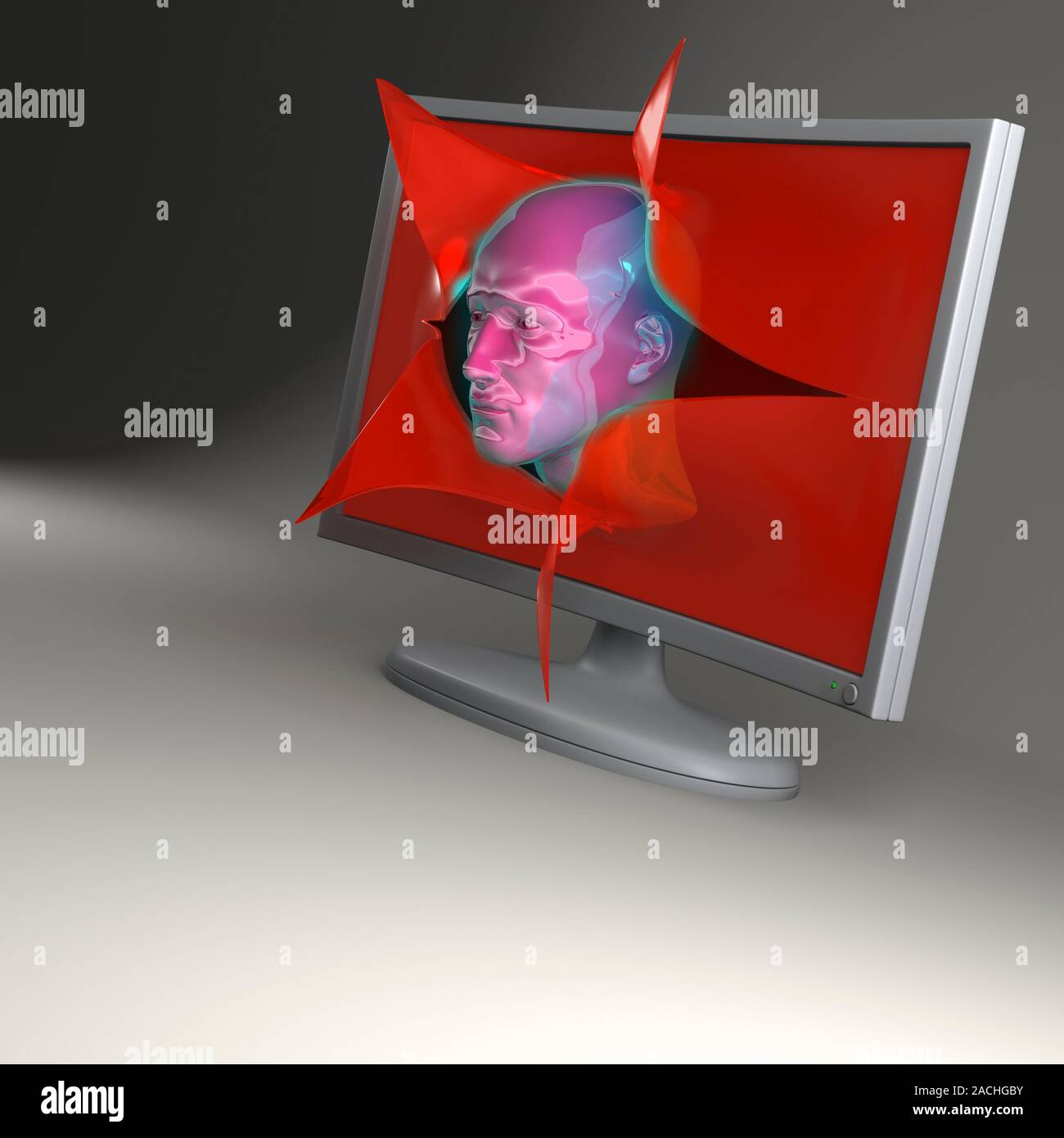 Artificial intelligence, conceptual image. Stock Photo