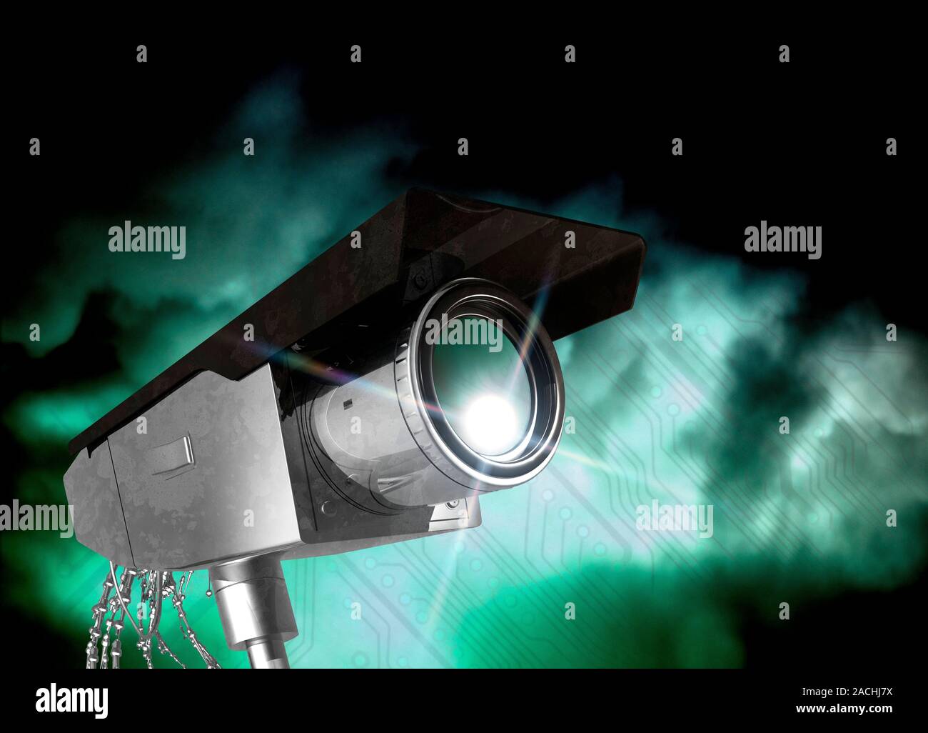 Surveillance, conceptual image. Stock Photo