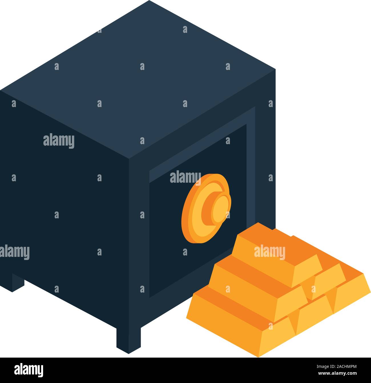 safe box money isolated icon Stock Vector Image & Art - Alamy