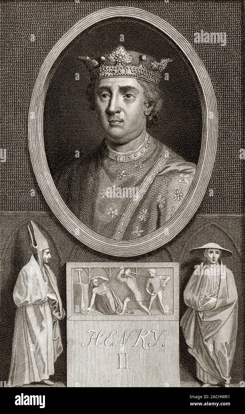 Henry II, King of England (113389). Henry was born at Le Mans, France