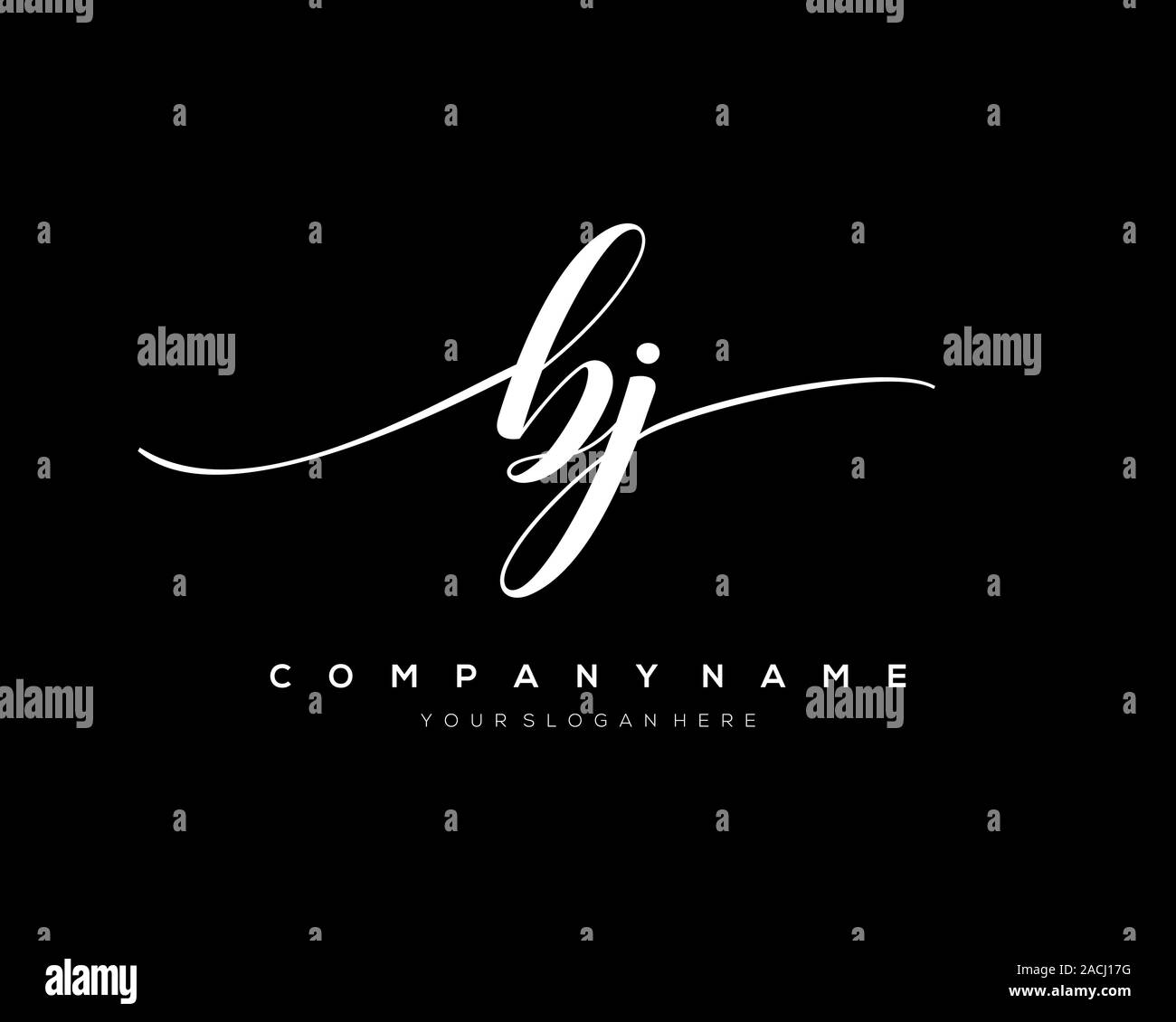 Bj logo hires stock photography and images Alamy