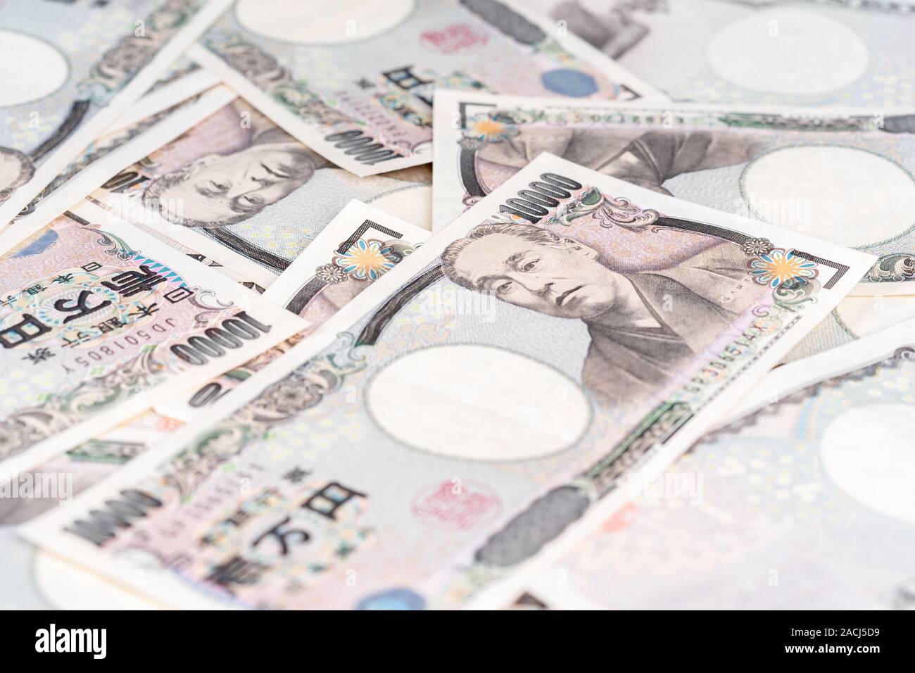 japanese-banknote-yen-is-the-official-currency-of-japan-stock-photo