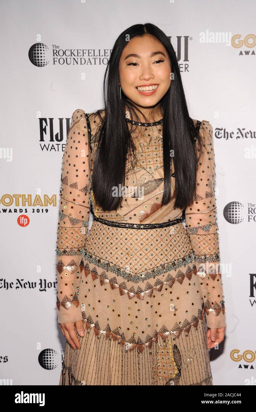 New York, NY, USA. 2nd Dec, 2019. Awkwafina at the 2019 IFP Gotham