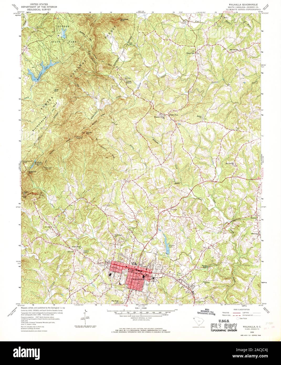 Walhalla south carolina hi-res stock photography and images - Alamy