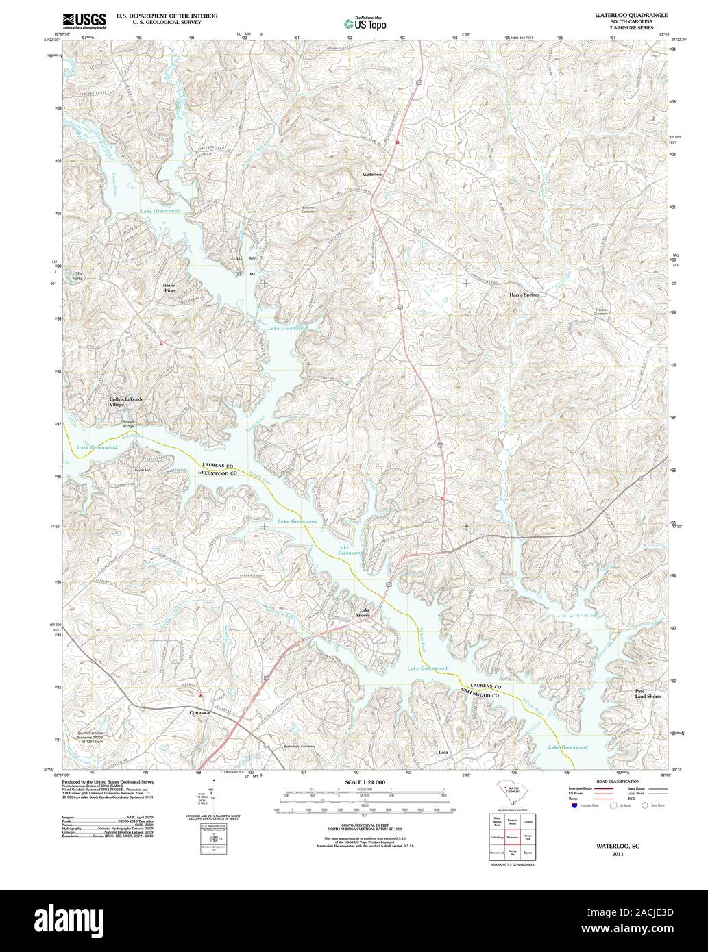 Map of waterloo Cut Out Stock Images & Pictures Alamy