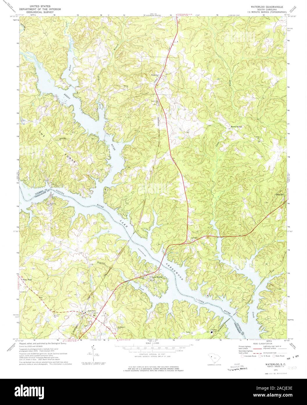 Map of waterloo Cut Out Stock Images & Pictures Alamy